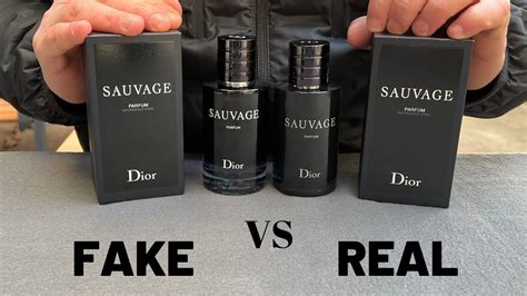 fake dior cologne vs real|dior sauvage original.